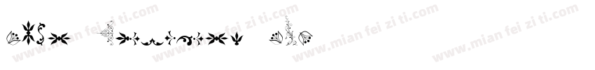 Soft Ornaments TEW字体转换